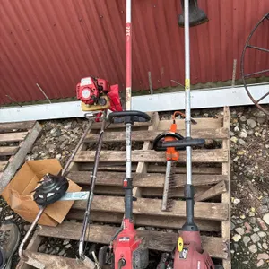 2-Gas Trimmers, Mantis Tiller, Hedge Trimmer