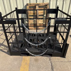 Heavy Duty Do All 44” x 56” Skidloader/Pallet Fork Man Basket