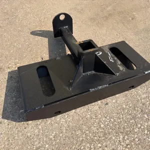 Heavy Duty Mini Skidloader Gooseneck Receiver Hitch Back Plate