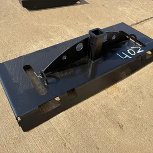 Heavy Duty Skidloader Receiver Hitch Back Plate