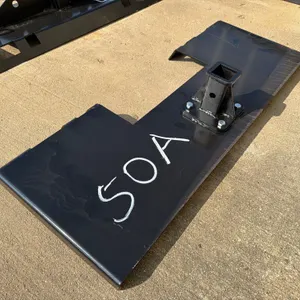 Heavy Duty Skidloader Receiver Hitch Back Plate