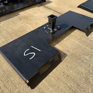 Heavy Duty Skidloader Receiver Hitch Back Plate