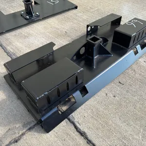 Heavy Duty Skidloader Receiver Hitch Back Plate
