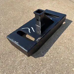Heavy Duty Mini Skidloader Receiver Hitch Back Plate