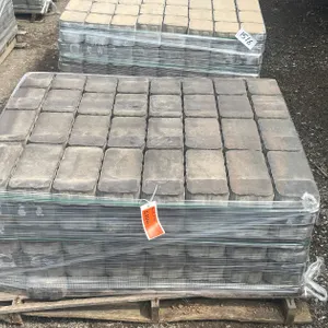 89.82 Sq Ft (256-Pieces) Landscape Pavers, 4-Sizes