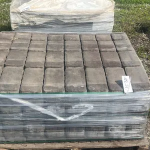 89.81 Sq Ft (256-Pieces) Landscape Pavers, 4-Sizes