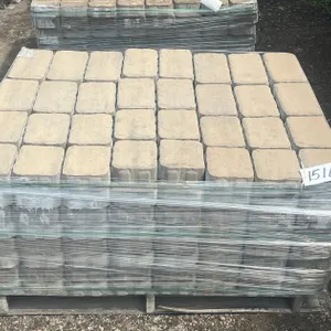 89.2 Sq Ft (256-Pieces) Landscape Pavers, 4-Sizes