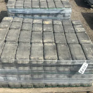 89.82 Sq Ft (256-Pieces) Landscape Pavers, 4-Sizes