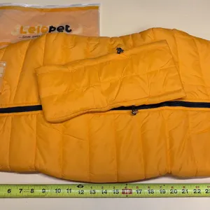 Orange Pet Life Lightweight Sporty Avalanche Dog Coat - Size XL.