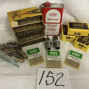 .308 Reloading Dies, Powder 300#200 Large Rifle Primers Bullet Brass