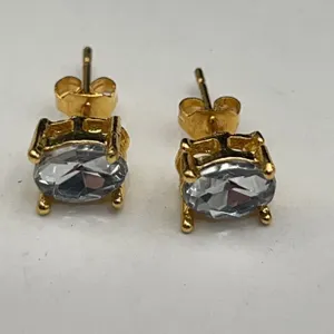 Brilliant Cut 1.0 Carat Solitaire Stud Earrings Set