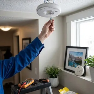BRK Slim LED Strobe Smoke Alarm 7020BSLA