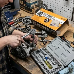 ProGrade 40-Piece Socket Wrench Set