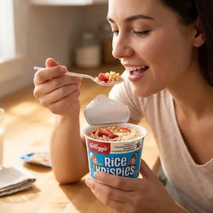 Kellogg's Rice Krispies 12 Pack, 42g Cups