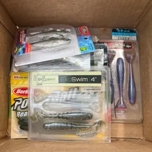 Box of tackle and lures