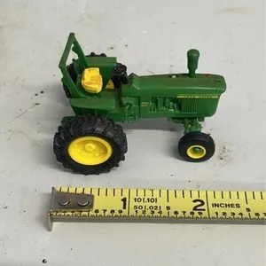 Miniature 4020 John Deere diecast model tractor