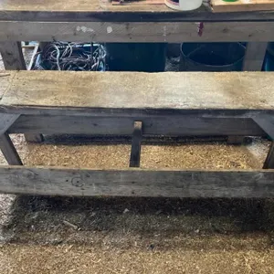 Wooden sawhorse/workbench - 5ft w x 30in t