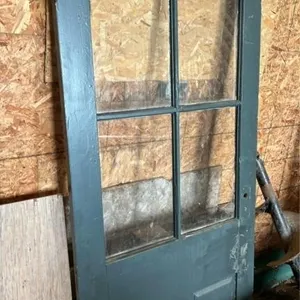 Wooden exterior door -34x78.5in