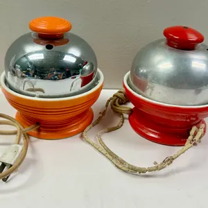 Pair of Antique Electric Egg Cookers