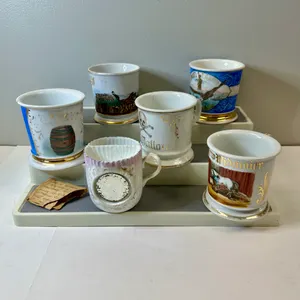 Occupation Barber Shaving Mugs