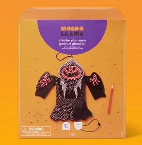 New- Mondo Llama Create-Your-Own Gem Art Ghoul diamond Painting and Craft Kit