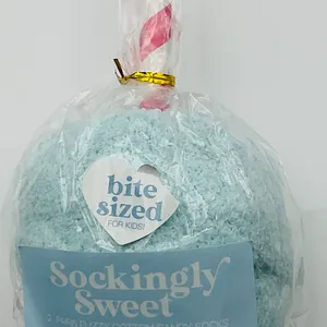 Kid's Cotton Candy Christmas 2pk Cozy Crew Socks  New