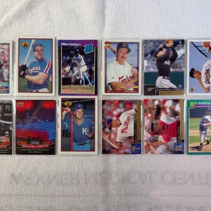 Baseball Cards-Double Sided Sleeve (2 sets) Mixed Lots