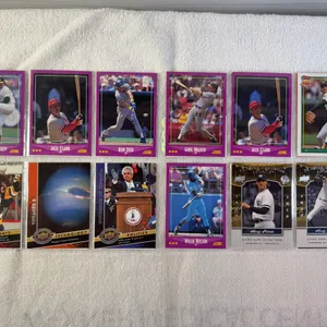 Baseball Cards-Double Sided Sleeve (2 sets) Mixed Lots