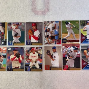 Baseball Cards-Double Sided Sleeve (2 sets) Mixed Lots