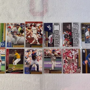 Baseball Cards-Double Sided Sleeve (2 sets) Mixed Lots