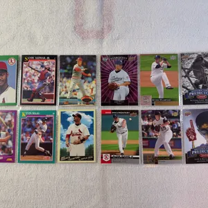 Baseball Cards-Double Sided Sleeve (2 sets) Mixed Lots