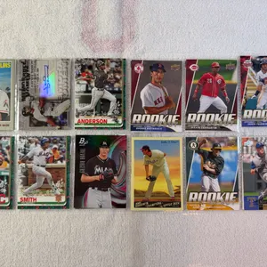 Baseball Cards-Double Sided Sleeve (2 sets) Mixed Lots