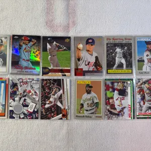 Baseball Cards-Double Sided Sleeve (2 sets) Mixed Lots