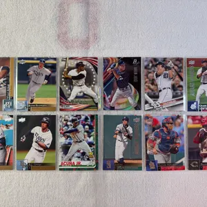 Baseball Cards-Double Sided Sleeve (2 sets) Mixed Lots