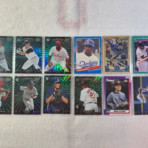 Baseball Cards-Double Sided Sleeve (2 sets) Mixed Lots