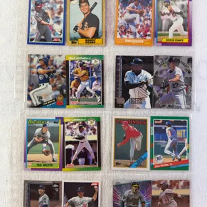 Baseball Cards-Mixed Lot in Sleeve (2 sets)