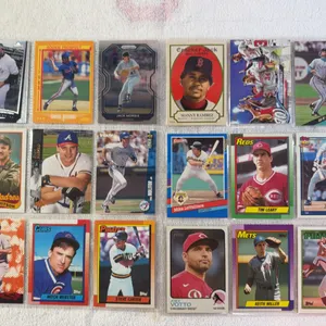 Baseball Cards-Mixed Lot in Sleeve (2 sets)