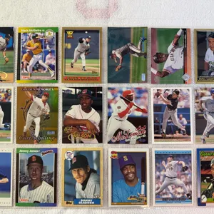 Baseball Cards-Mixed Lot in Sleeve (2 sets)