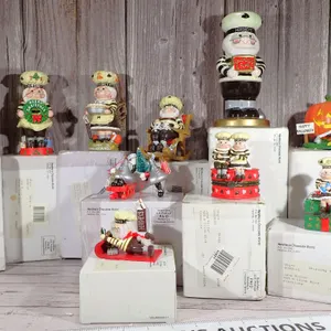 Vintage Kurt Adler Hershey’s Chocolate World Holiday Figurine Lot Part III with Boxes