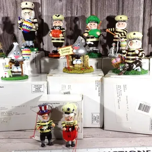 Vintage Kurt Adler Hershey’s Chocolate World Holiday Figurine Lot Part X with Boxes