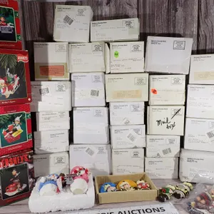 Vintage Hershey’s Chocolate World Boxed Ornaments & Plush Collectibles Lot Part XIII