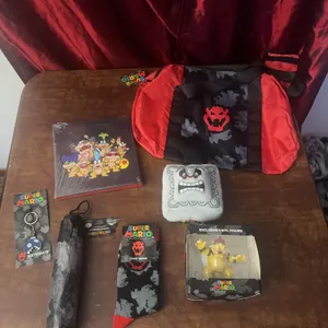 Super Mario Browser Collection ( Keychain, Umbrella, Wall Decor, Stuffie, Vinyl Figure, Bag )