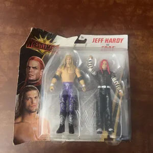 Wrestlemania Jeff Hardy vs. Edge Figures