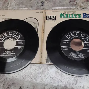 Peggy Lee “Songs From Pete Kelly’s Blues” Decca ED-758 2x7" Vinyl EP Set With Gatefold Sleeve, 1955