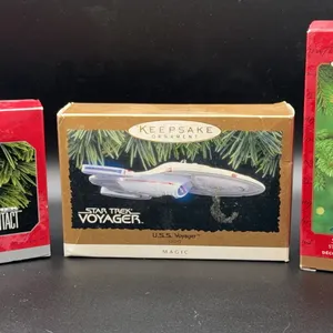 4 Hallmark Star Trek Christmas Ornaments