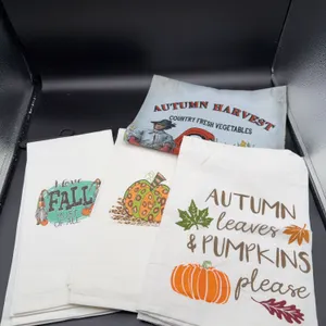 Fall Dish Towels & Yard Flag