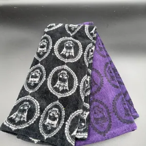 2 Halloween Kitchen Towels New