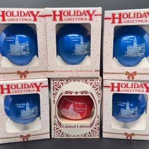 6 Licking County Courthouse Ornaments