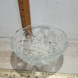 Vintage American Brilliant Period (ABP) Serving Bowl 8"X3.5"