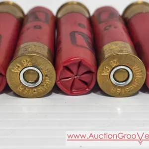 14 Full 25 Count Boxes. 28 Gauge Reloaded Shotgun Shells. Plus a few extra 28s. GA21